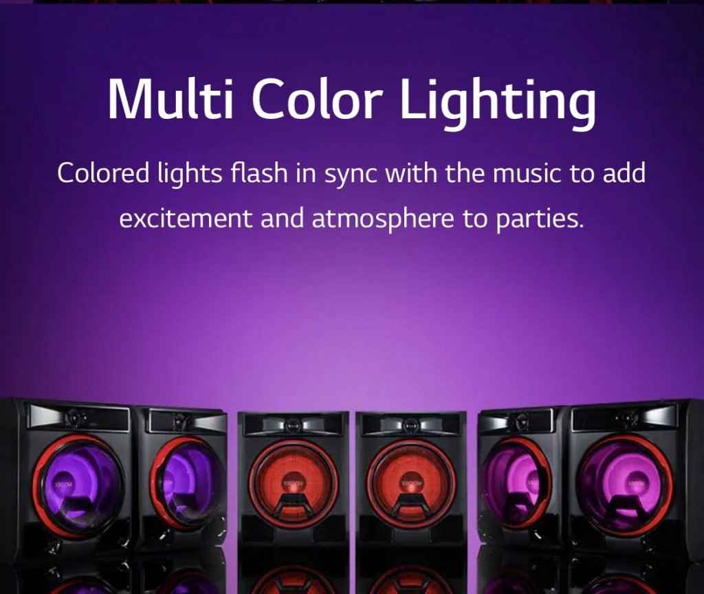 LG XBOOM Multi Speaker & Bass System Shopro Distributors