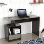 unique office desk with laptop