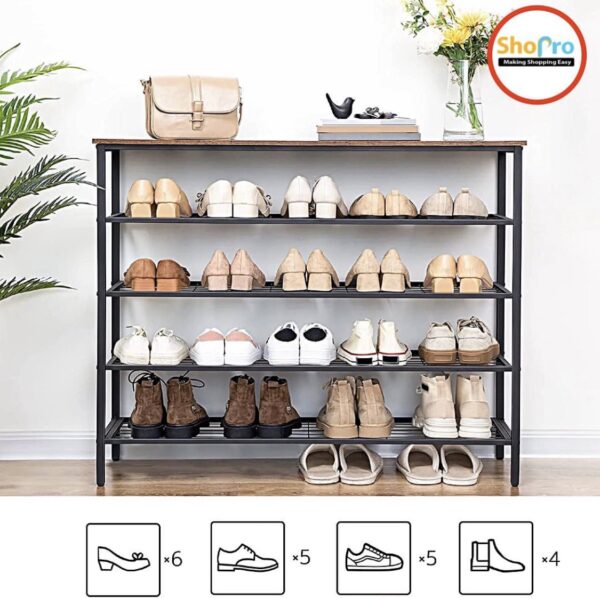 4 layer shoe shelf Shopro Trinidad