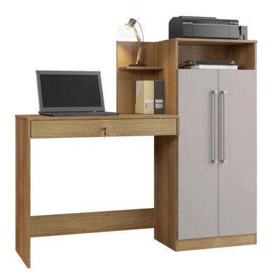 AX Semi Bookcase/
Computer Desk