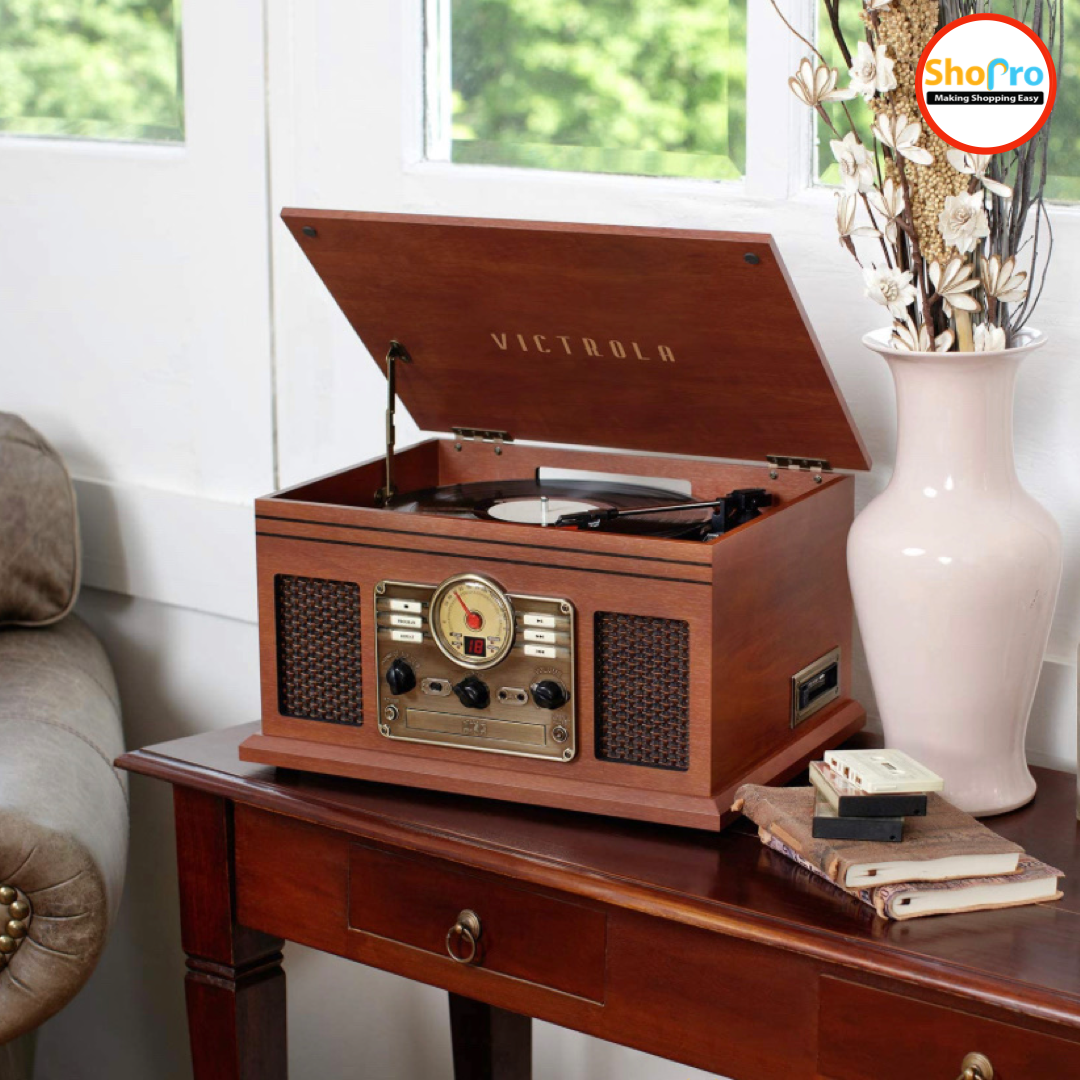 Antique Victrola Multimedia Player