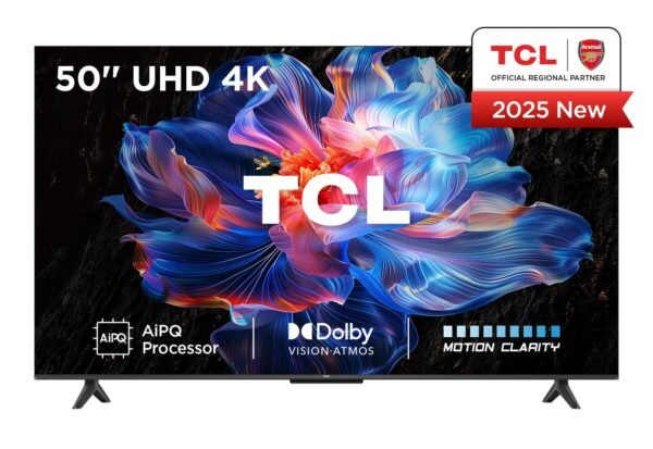 TCL 50” 4K Ultra HD Android LED TV – FREE WALL MOUNT