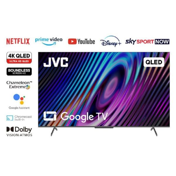 65” 4K QLED Android TV- JVC