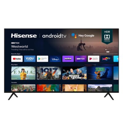 Hisense 50A6G 50-Inch 4K Ultra HD Android Smart TV with Alexa Compatibility