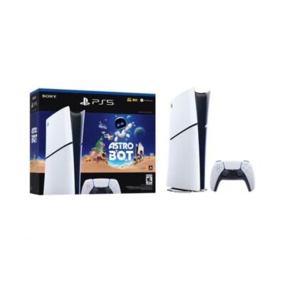 PS5 Slim Astro Bot Bundle (6-Month Warranty) – Next-Gen Gaming Redefined 🎮