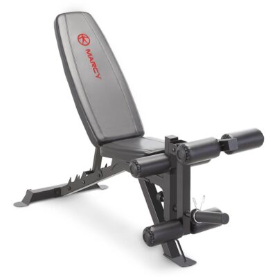 Marcy Adjustable Multi-Functional Exercise Bench – FREE DUMBELL SET!