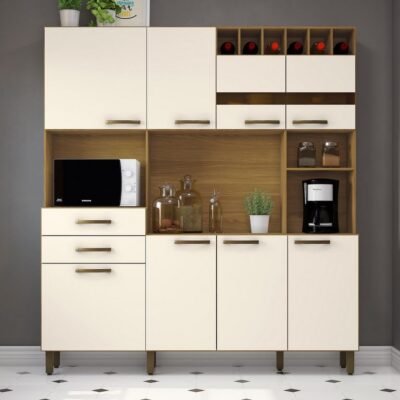 Otus Multiutility Microwave and Cupboard/Storage Cabinet