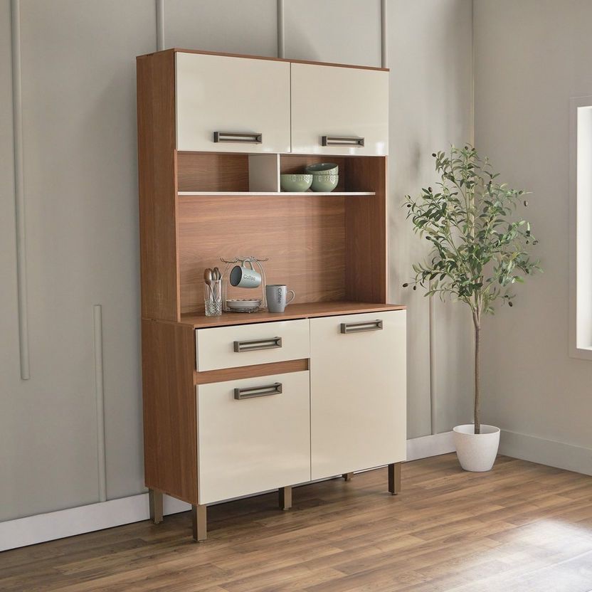 __shopro_v23__Walden Kitchen Cupboard with 4 Doors| Desk| in Trinidad...