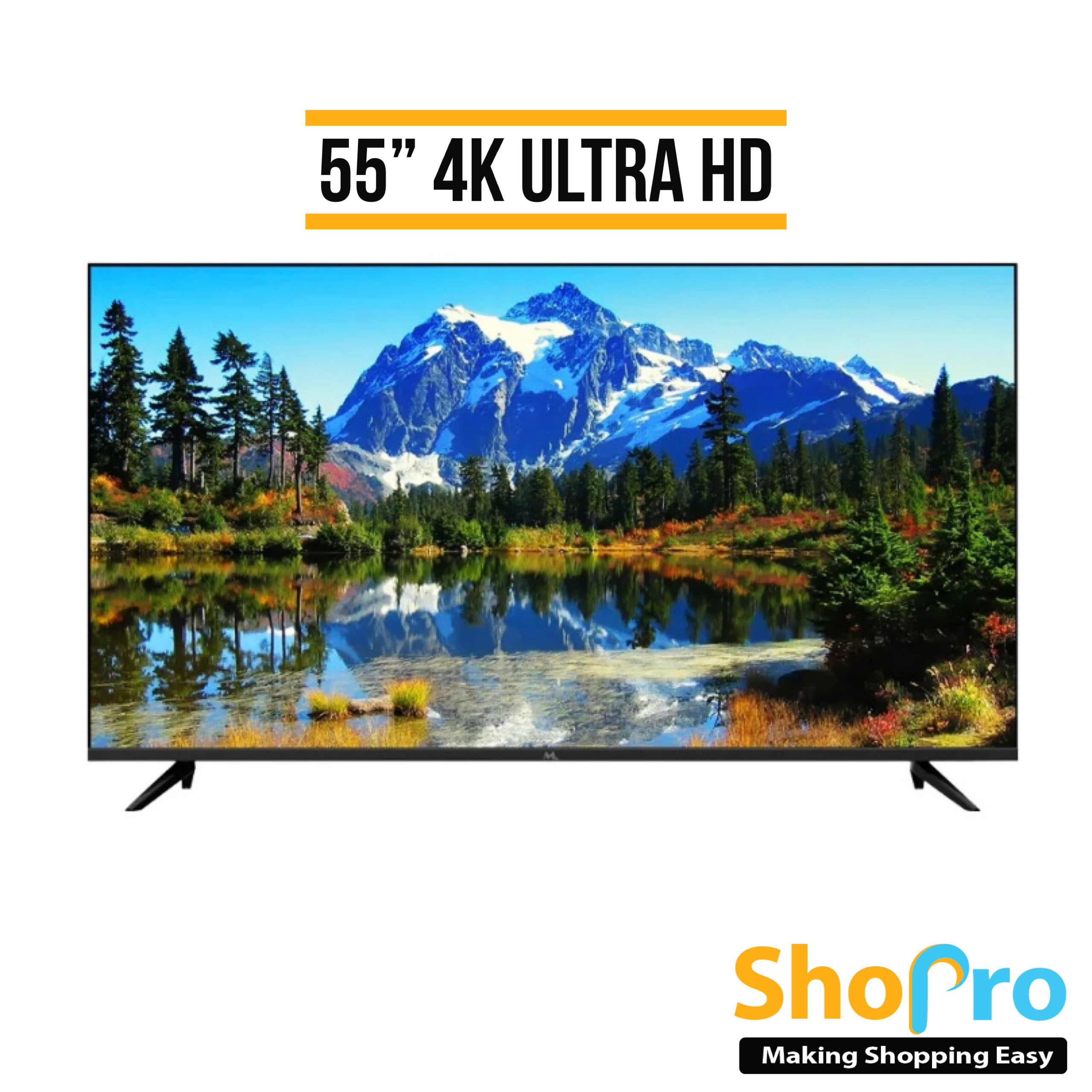 55 Inch 4K Ultra HD Mastertech Smart Android TV