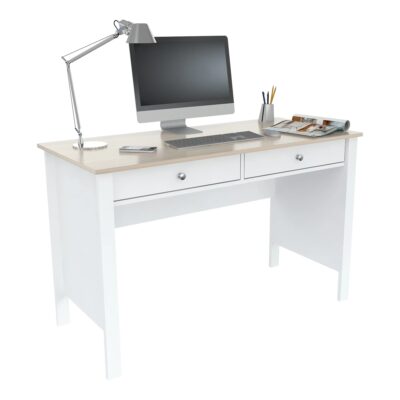 Shopro White Arena Blanco Computer Desk
