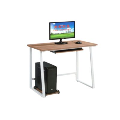 Height Adjustable Ergonomic Computer Stand w/ Sliding drawer and comfort feel