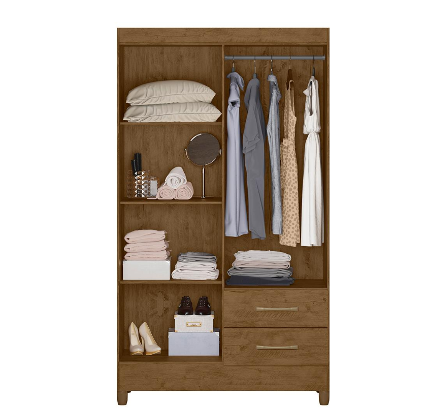 Brown Scotland Wooden Wardrobe Wardrobes in Trinidad at Shopro at Shopro Trinidad