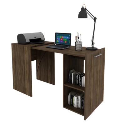 Foldable Multifunctional Computer/Office desk and bookcase