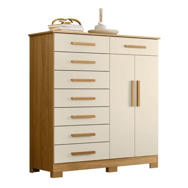 Astillia Ural 2 Door 8 Drawer Chest