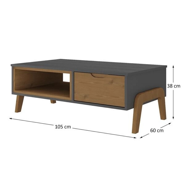 Pine 1 Drawer Coffee Table