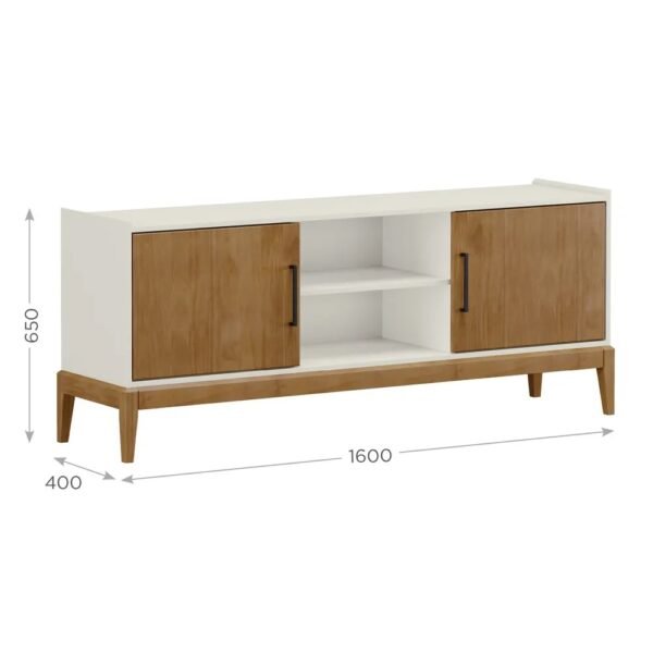 Milao 2 Doors Rack/ TV Stand – up to 65” TV