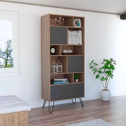 The Vassel Decorative Library Bookcase/ Bookshelf