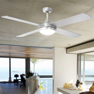 LED  ceiling fan light / forward and reverse fan lamp with remote control 3 levels