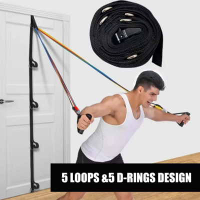 Multi-Workout Door Anchor Resistance Band Belt