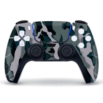 Camouflage PS5 Controller Sticker – Scratch proof and waterproof