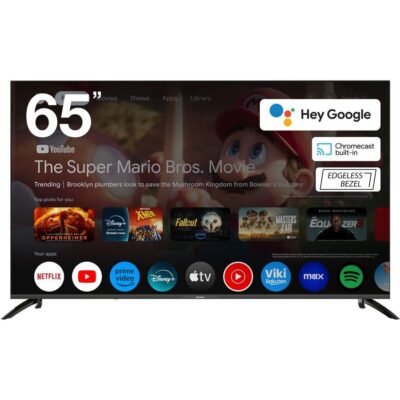 Aiwa 65″ 4K Ultra HD Slim Google Android Smart TV