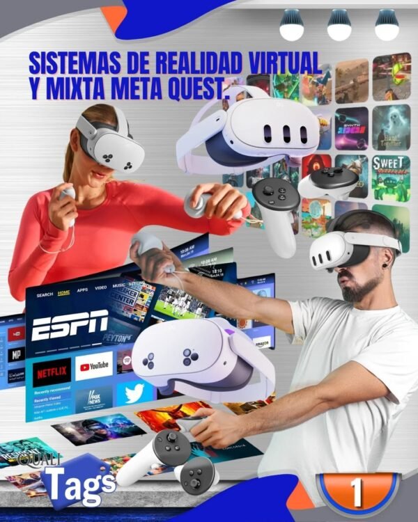 Meta Quest 3S VR Headset – Immersive Gaming & Entertainment | IN STOCK 15TH Oct.