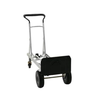 3-in-1 Folding Hand Truck & Cart – 1000 lbs Capacity, Flat-Free Wheels, Multi-Position Design