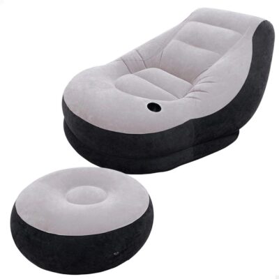 INFLATABLE ULTRA LOUNGE CHAIR WITH OTTOMAN – Comfort and Convenience in One