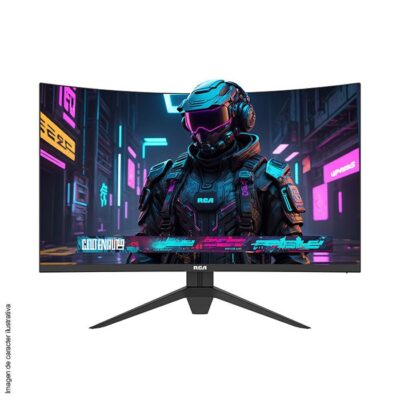 RCA 27″ Curved FHD Gaming Monitor – 180Hz, Eye Protection, HDMI | Sleek Black Design