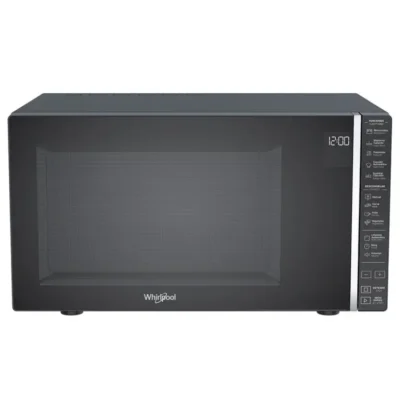 Whirlpool 1.1 Cu. Ft. Digital Microwave – 900W, Auto-Clean, 5 Presets + 7 Power Levels | Sleek Black Finish (Model WM1811B)