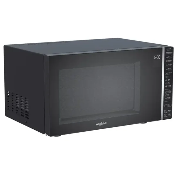 Whirlpool 1.1 Cu. Ft. Digital Microwave – 900W, Auto-Clean, 5 Presets + 7 Power Levels | Sleek Black Finish (Model WM1811B)