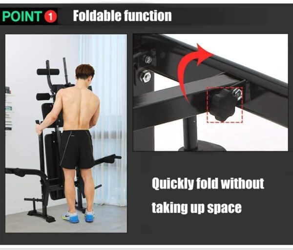 Adjustable Multi-Functional Weight Bench – Heavy-Duty Home Gym Fitness Equipment