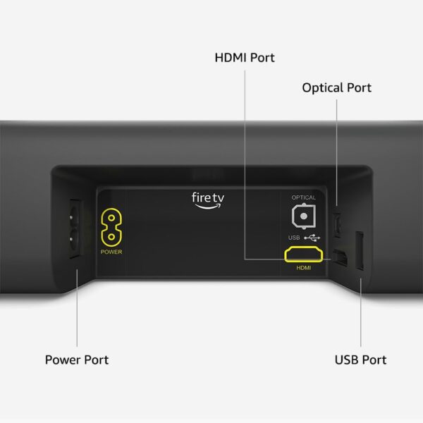 Amazon Fire TV Soundbar – Big Sound in a Sleek, Compact Design