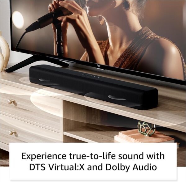 Amazon Fire TV Soundbar – Big Sound in a Sleek, Compact Design