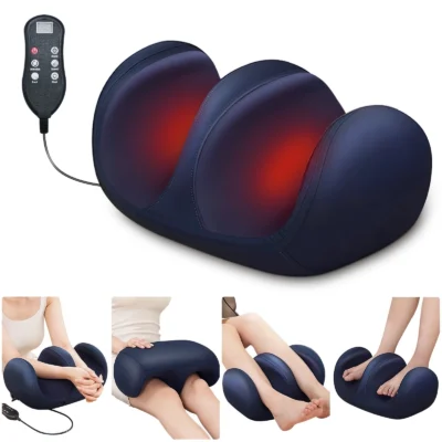Daiwelon Foot & Calf Massager with Heat – Deep Tissue Shiatsu Relief | Perfect Gift for Parents & Self-Care