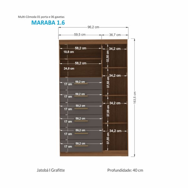 Maraba Multi Dresser | Shopro Home Collection