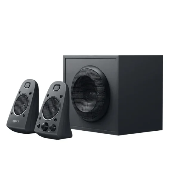 Logitech Z625 2.1 THX Certified Desktop Speaker System – Powerful 400W Surround Sound with Deep Bass