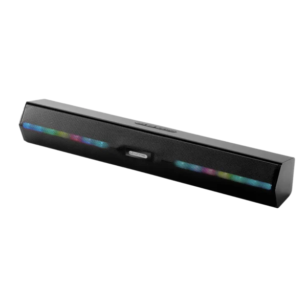 Unno Tekno Arista Bluetooth Soundbar – 14W TWS with LED Lights | SP9354BK
