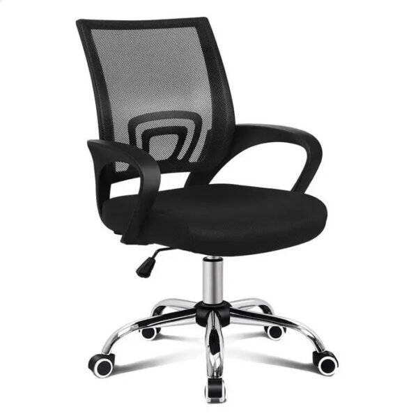 1-Seater Mesh Office Chair with Armrests | Ergonomic Comfort for Work & Study – Shopro Trinidad