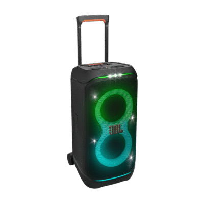 JBL PartyBox Stage 320 – 240W Bluetooth Party Speaker with Light Show & 18H Battery