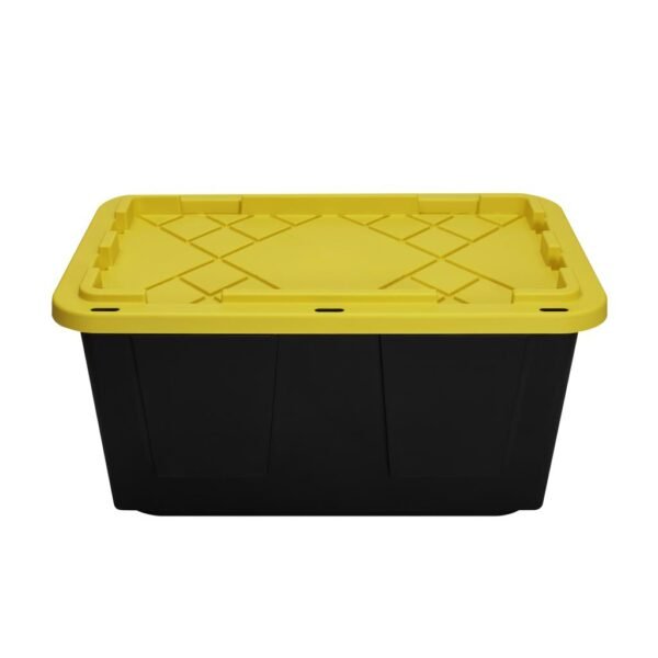 Heavy-Duty 102L Lockable Storage Box – Stackable & Durable with Handles