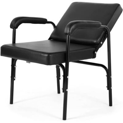 Artist Hand Black Recliner Shampoo Chair – Professional Salon & Barber Chair
