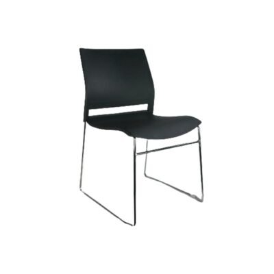 Exquisite Waiting Chair | Durable Visitor Chair with Metal Frame