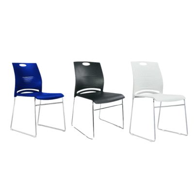 Visitor / Waiting Chair | Durable Steel Frame & Modern Design