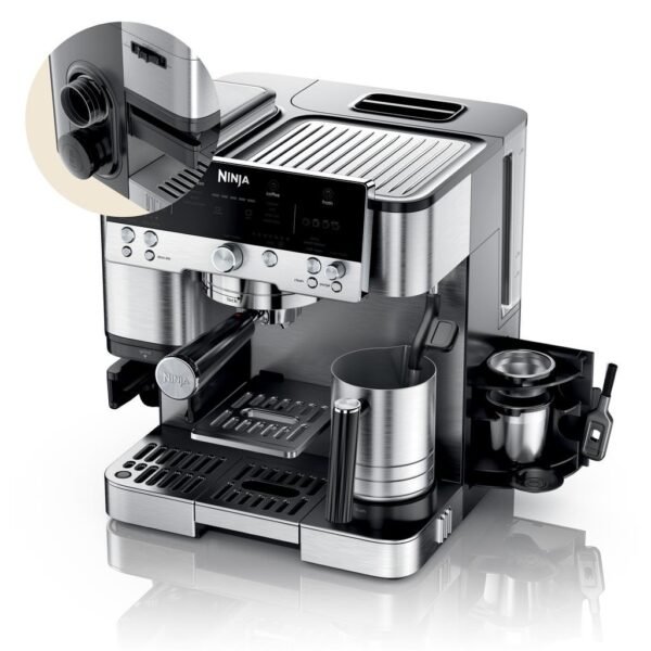Ninja Luxe Cafe Premier Series 3-in-1 Espresso Machine – Smart Home Barista System