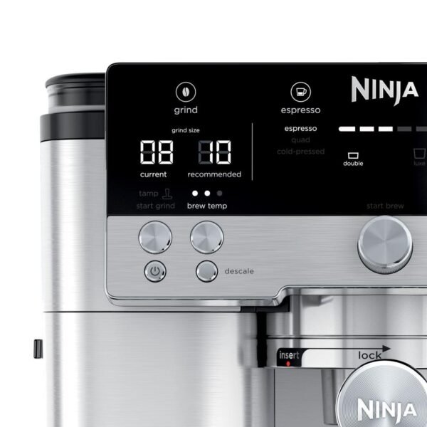 Ninja Luxe Cafe Premier Series 3-in-1 Espresso Machine – Smart Home Barista System