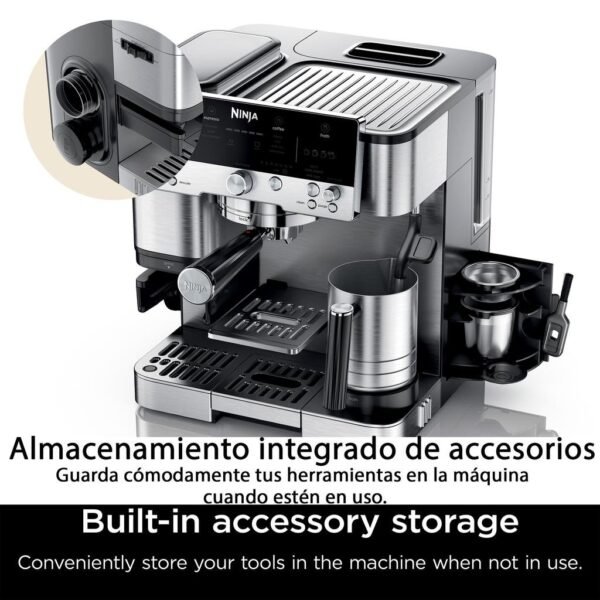 Ninja Luxe Cafe Premier Series 3-in-1 Espresso Machine – Smart Home Barista System