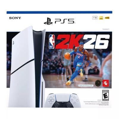 🔥 PS5 Slim Disc NBA 2K26 Bundle – Feel the Game Like Never Before 🎮🔥