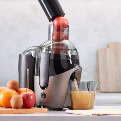 Black+Decker JMBD3181 Automatic Juice Extractor – 500W Stainless Steel Juicer