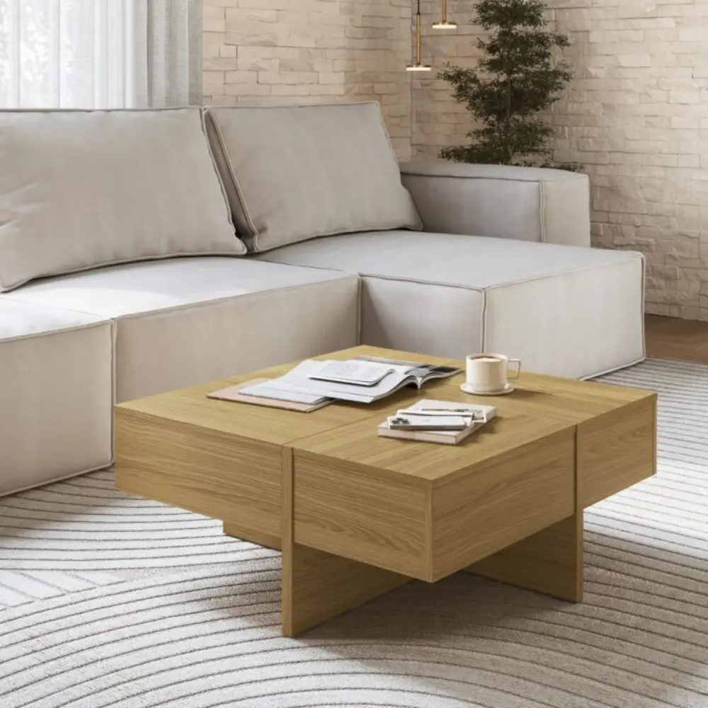 Arden 4-Drawer Coffee Table – Contemporary Storage & Style